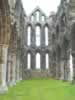 nave of ruined church, Whitby Abbey (41,668 bytes)