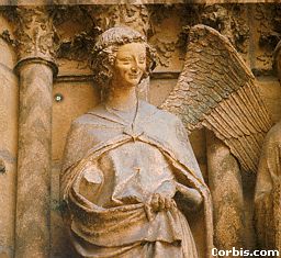 Angel at Notre Dame Cathedral