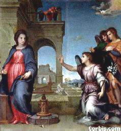 The Annunciation, by delSarto