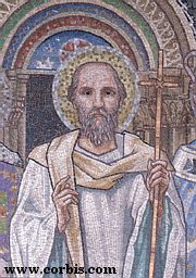 John Chrysostom, from the Apse Mosaic of San Paolo fuori le Mura, by Edward Burne-Jones