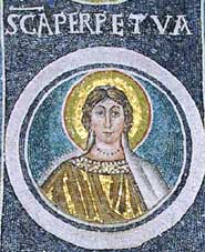Mosaic of St. Perpetua